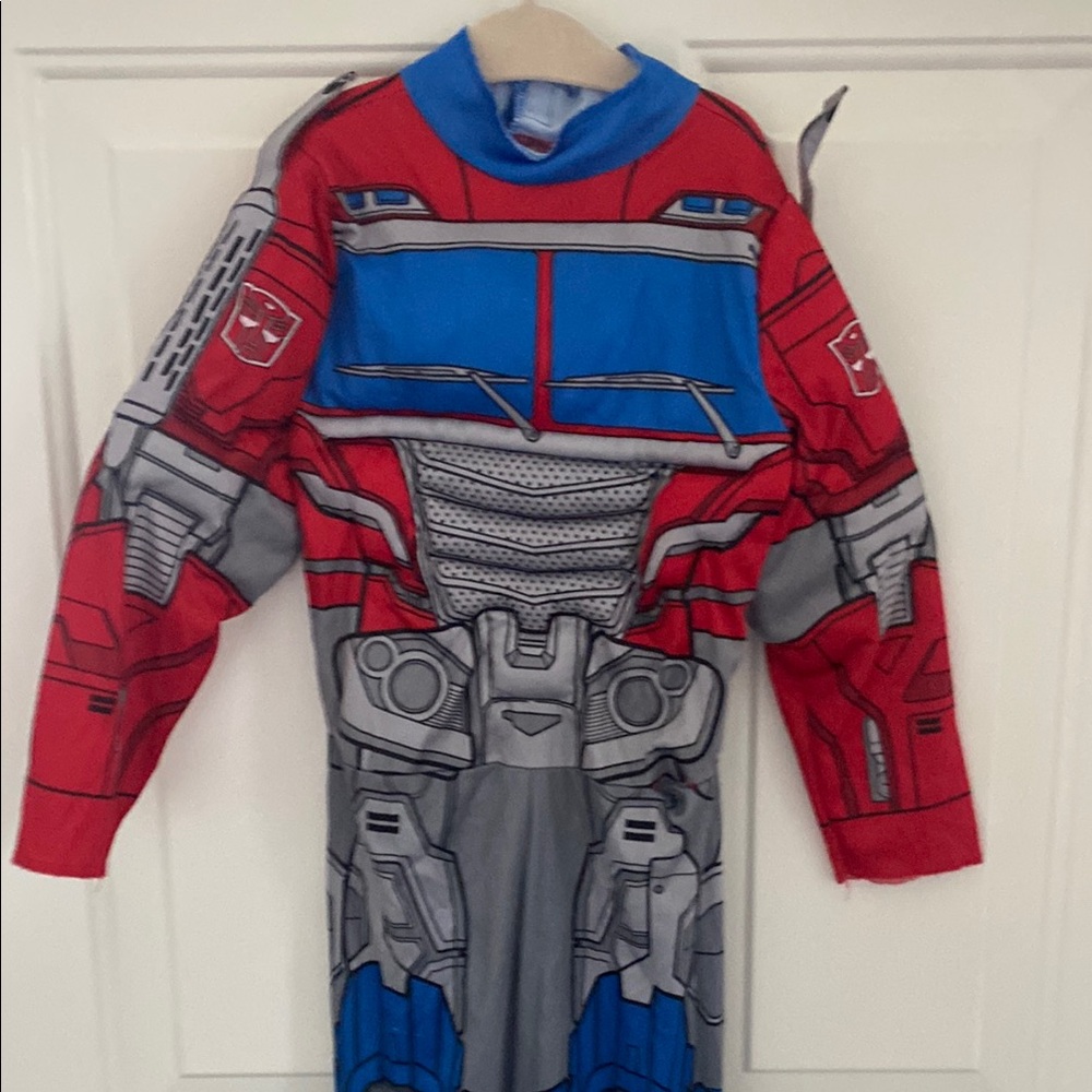 Transformers Rescue Bots Optimus Muscle Dress Up Costume - Halloween. Size 3T-4T